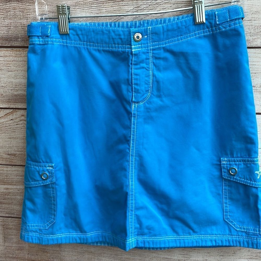 FRESH PRODUCE SKORT IN BLUE - Picture 2 of 5